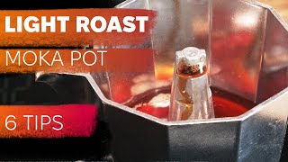 Light Roast Coffee - Moka Pot - How to make