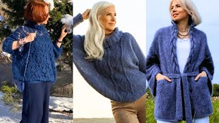 Clothes that MAKE YOU LOOK YOUNGER! How to wear KNIT CLOTHES without looking old |FOR WOMEN 50+60+70