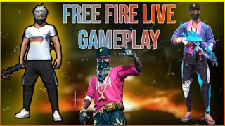 FREE FIRE LIVE GAMEPLAY WITH FRIENDS FULL ENJOY 😎😀 #nonstopgaming#live#fflive