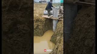 Amazing Installing Drainage Pipe