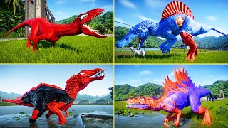 DC Super Heroes Battle in Dinosaur form in Jurassic World |Dinosaurs Pro 7 SuperHero Team|