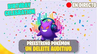 🔴 Stream PRECUMPLEAÑOS con Estreno de NUEVAS Canciones Pokémon | #pokemon