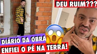 😱BANHEIRO PRONTO!! TOUR DA OBRA DO APARTAMENTO ATUALIZADO!!