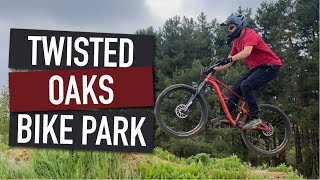 We went to Twisted Oaks Bike Park!