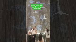 Dubai Mall waterfall VS Burj khalifa Night life in #dubai what shocked u in UAE #shorts #love #life