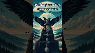 Descubriendo la Mitología Nórdica: Huginn y Muninn, los Cuervos de Odín 🌌✨ PARTE 2