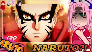 Time 7 (Clássico) + Minato e Kushina React Rap do Naruto (Meckys) | Eu Sacrifício Minha Vida! | GC