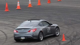 Genesis coupe autocross! 17 STU