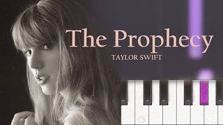 Taylor Swift - The Prophecy | Piano Tutorial