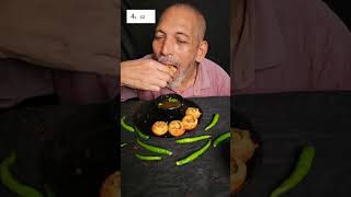 40 SECONDS 6 SPICY PANI PURI EATING CHALLENGE BY PAPPA #shortvideo #viralvideo #golgapa #puchka#asmr