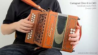 Castagnari Dinn III in C#D | Handmade reeds | Accordion Doctor