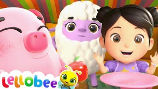 Feel Good Vibes: A Healthy Habits Mix!| 🌻Lellobee City Farm, Sing Along Songs for Kids