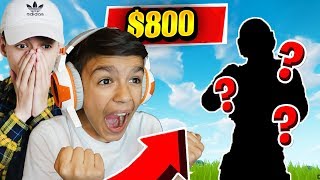 Surprising My Brothers With The Most Expensive Fortnite Skin! (CRAZY)