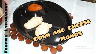 Corn And Cheese Momos | Foodies' Laboratory