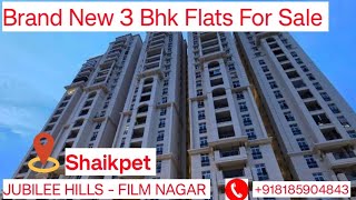 Brand New Flats For Sale In Shaikpet - Jubilee Hills Hyderabad || Flats for sale in Jubilee hills