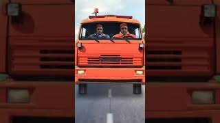 Funny truck driver video, Funny video