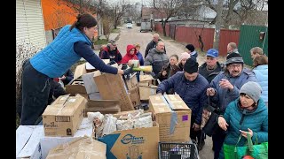 Жителі міст Буча та Чернігів отримали черговий гуманітарний вантаж з Буковини