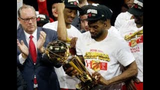 Kawhi Leonard 2019 NBA Finals MVP Postgame Interview Game 6 Raptors vs Warriors