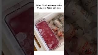 Caixa Térmica Convoy Series com Rodas Coleman #achadosdashopee #achadinhos