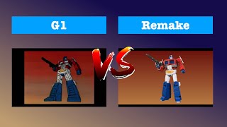 Transformers G1 Cartoon Transition Remake - Optimus Prime (MP44)