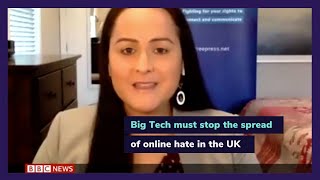 Jessica J. González speaks to BBC about online hate