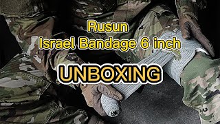 Rusun Israel Bandage 6 inch UNBOXING