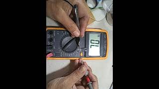 Teste em transistor mosfet npn k6a60d