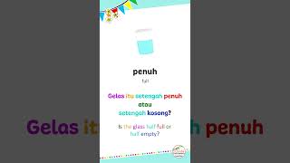 Indonesian Word of the Day 53 | Penuh #shorts #learnindonesian #easyindonesian