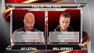 Jay Lethal vs. Will Ospreay - ROH 12.16.2017 | FULL MATCH