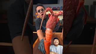 Mukbang udang lobster/#shorts