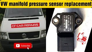 vw van manifold pressure sensor replacement