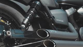 2018 Honda Shadow Phantom - Vance & Hines Short Shots