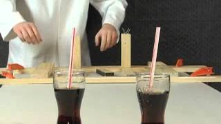 How to Put a Straw in a Coke Glass 1