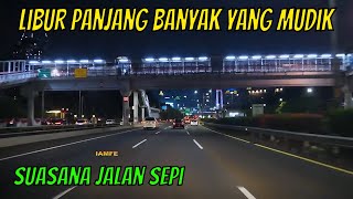 Suasana Malam Idul Adha di TOL Dalam Kota 2020