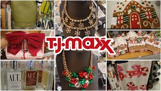 TJMAXX * New Christmas Jewelry & Decor * Perfume Clothes Blankets & More