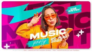 Corporate AE Templates: Biggest Music Event