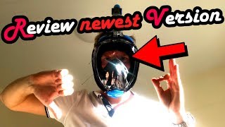 New Fullface Snorkel Mask - General Review - Capable for Spearfishing and Apnea Diving?