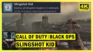 CALL OF DUTY: BLACK OPS - SLINGSHOT KID ACHIEVEMENT - VETERAN DIFFICULTY - 4K 60FPS