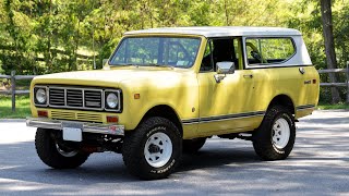 1976 International Harvester Scout II Walk Around