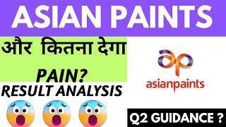 ASIAN APINTS Q2 RESULT ANALYSIS | HOW LONG THE PAIN WILL CONTINUE IN PAINTS INDUSTRY ? BERGER PAINTS