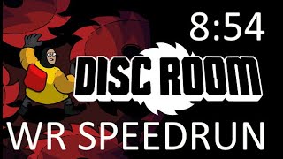 DISC ROOM SPEEDRUN [8:54] WR ANY% igt [upd. tech invalid]