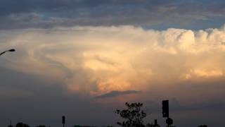 Supercell Thunderstorm Anvil Timelapse in 4k! Part 1 of 2