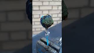 Lollipop VS Heat #shorts #lollipop #heat #satisfying #asmr