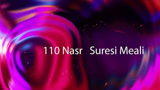 110 - Nasr   Suresi Meali