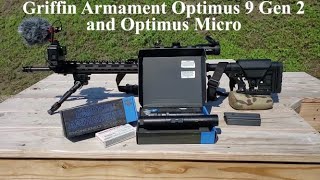 Griffin Armament EZ Brake, Optimus 9 Gen 2, and Optimus Micro on an AR15 20" Barrel (SHORT)