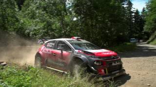 Andreas Mikkelsen testing the Citroën C3 WRC for the very first time!