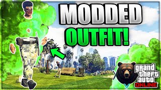 How To Get Modded Outfit With FULLY Invisible Torso, CAMO Joggers & Belt In GTA 5 Online! 1.69