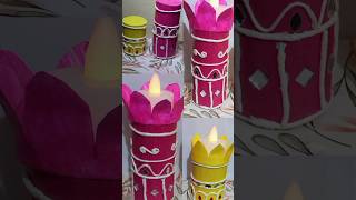 DIY Diwali Decoration ideas.Diya Holder at Home #shorts #diy #homedecor #easy #youtubeshorts