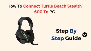 How To Connect Turtle Beach Stealth 600 To PC