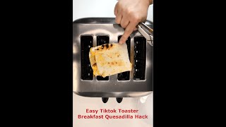 Tiktok Easy Breakfast Quesadilla Recipe: BREAKFAST HACK!